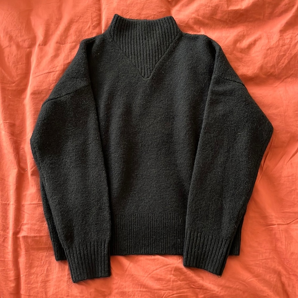 Madewell Dillon Mockneck pullover sweater size small NEW WITH TAGS